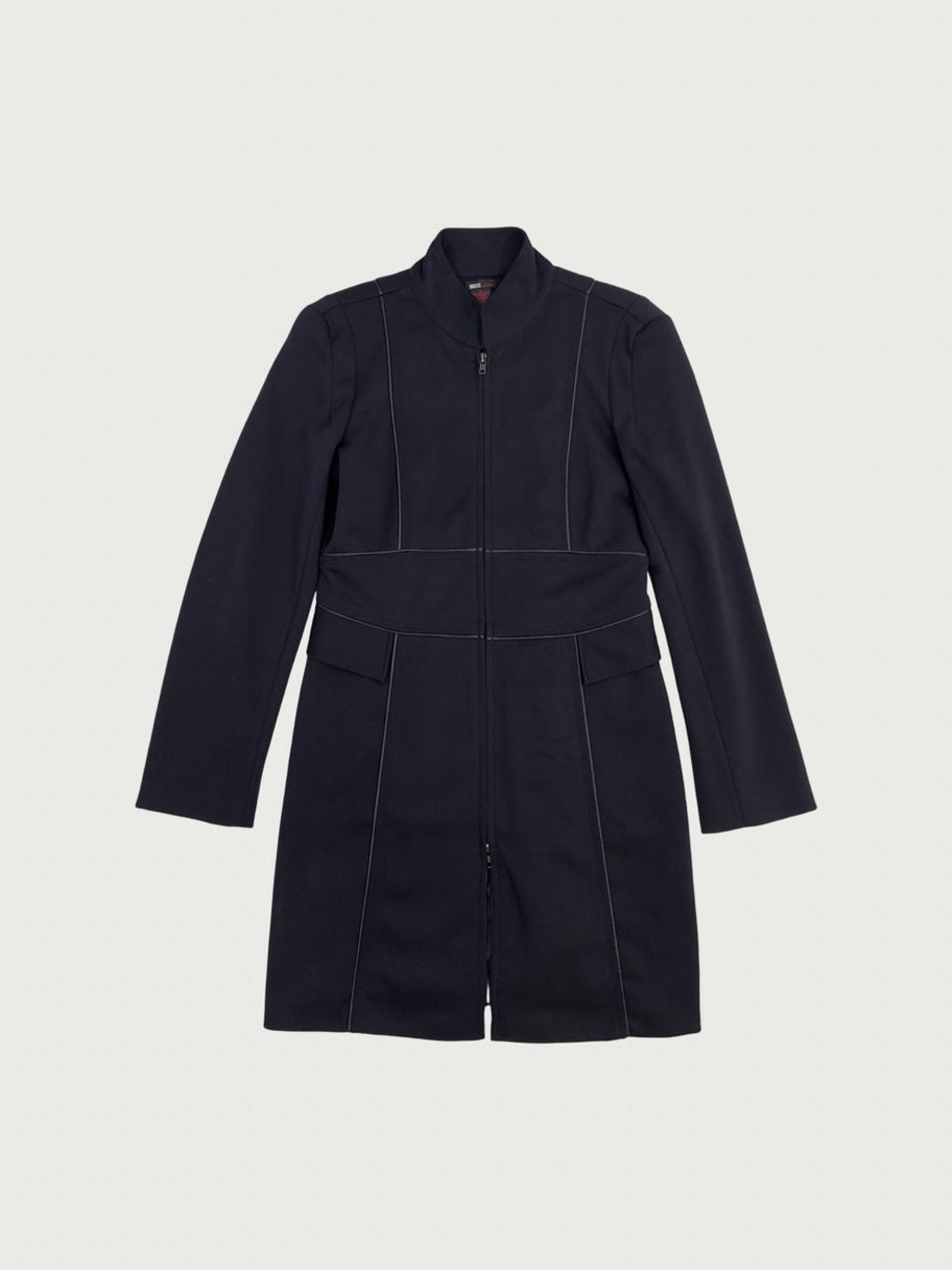 Matrix Coded Zip Front Jacket